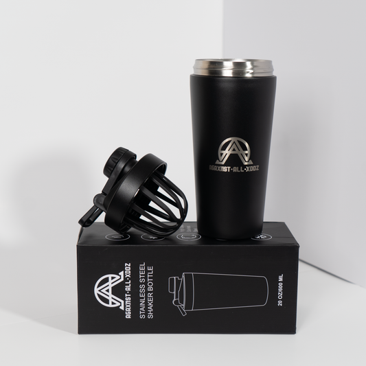 AAX Stainless Steel 20oz Shaker Bottle