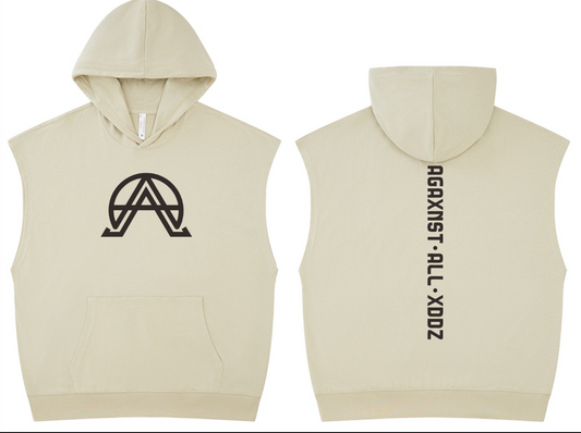 AAX SLEEVELESS HOODIE CUTOFF