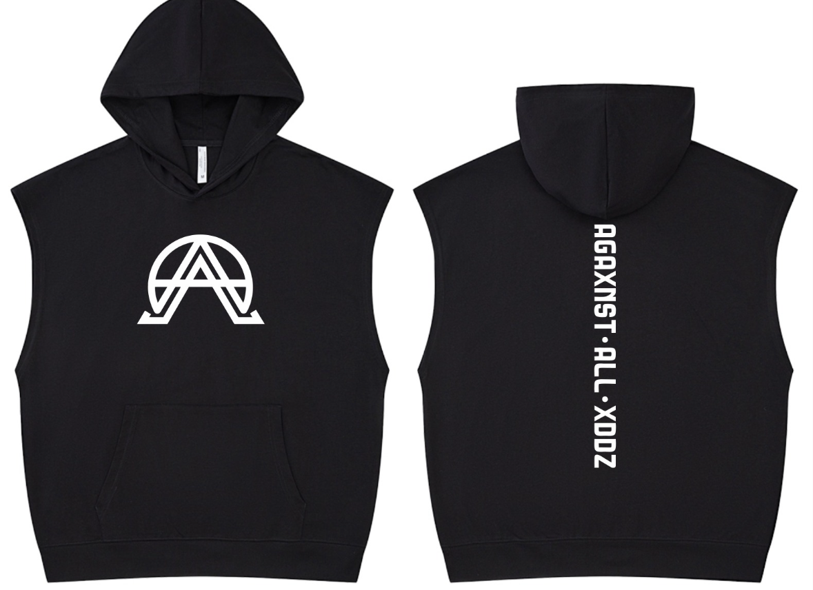 AAX SLEEVELESS HOODIE CUTOFF